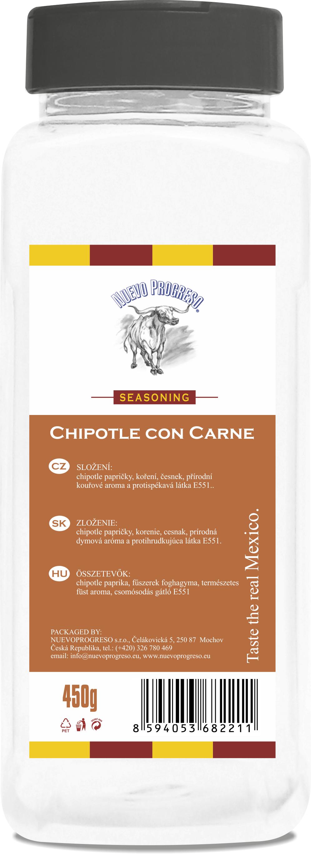 Chipotle con Carne 450g