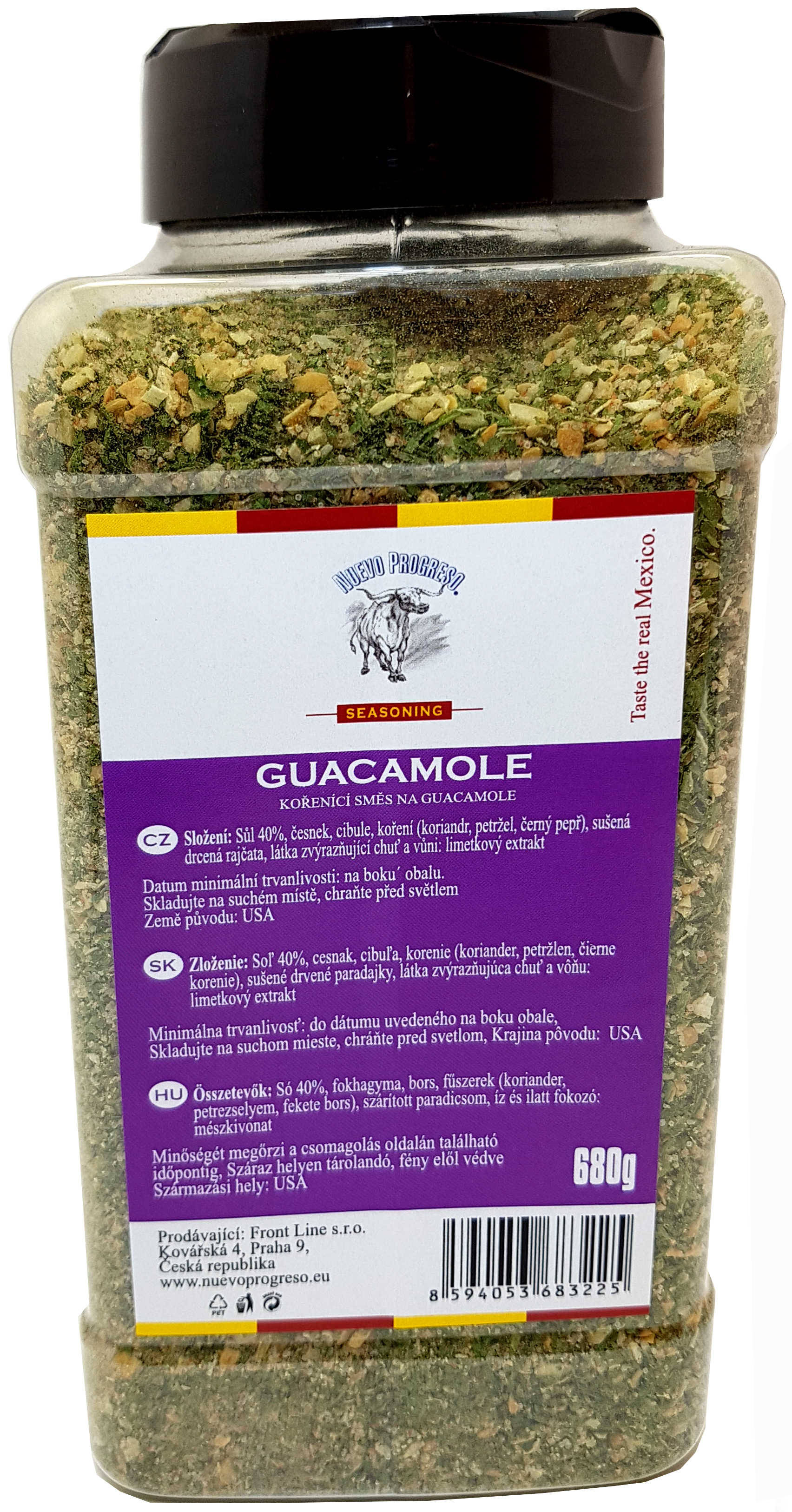 Guacamole seasoning 680g