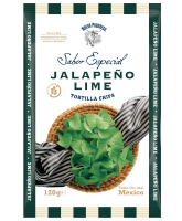 Sabor Especial  Tortilla Chips Jalapeno Cilantro Lime 120g
