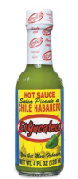 Salsa Chile Habanero Verde 120ml