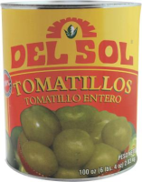 Tomatillos Whole 2,8kg Del Sol